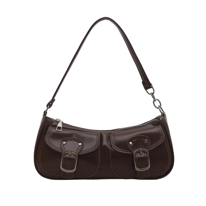Stylish Dual Pocket Shoulder Bag Bowlift