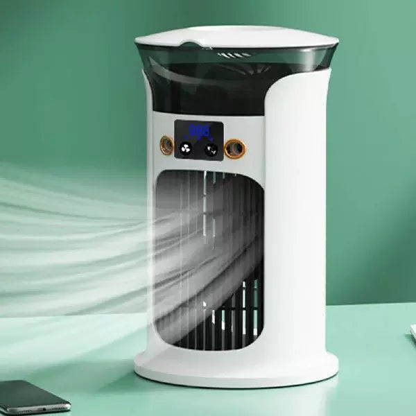 Unisex One Size Compact Portable Tower Fan with Digital Display Mosquito Trap USB Powered Bowlift