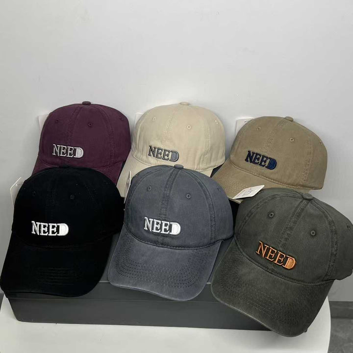 Men's Casual Adjustable Embroidered Cap Bowlift