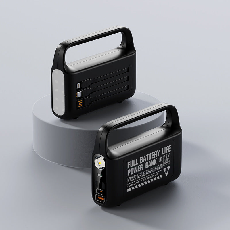 Portable power bank with light function Bowlift