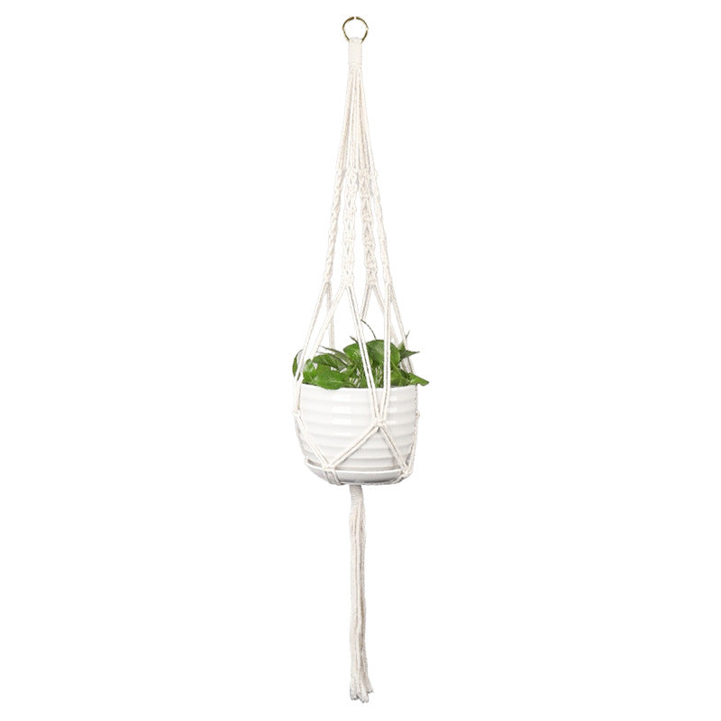 Plant-hanging macrame shelf Bowlift