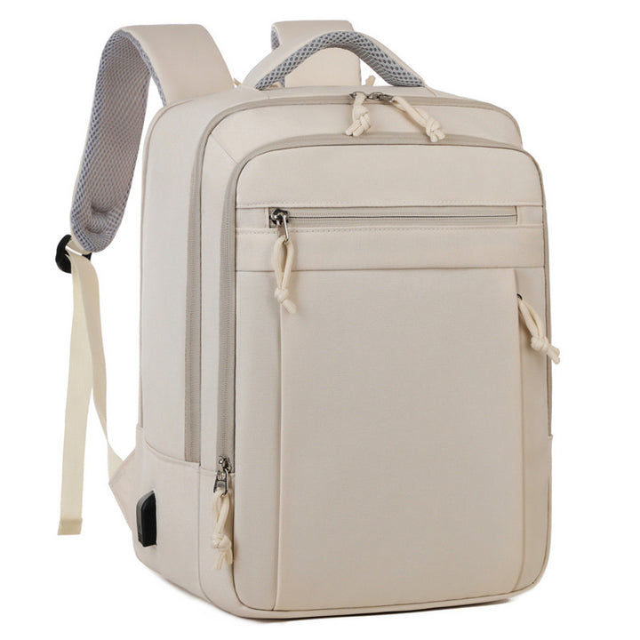 Functional backpack with ergonomic design and numerous pockets Bowlift