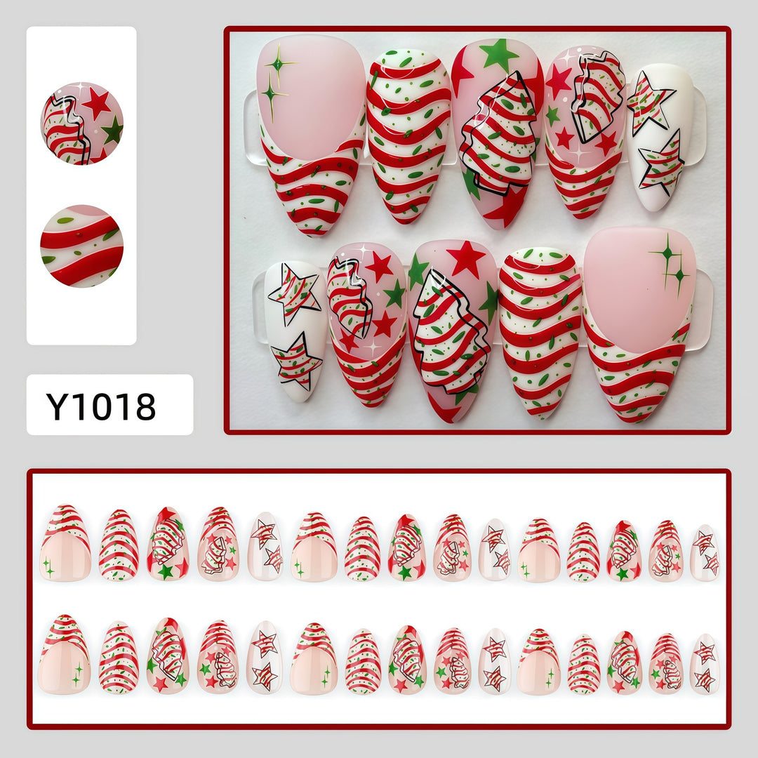 Artificial Nails in Modern Tribal Design Bowlift