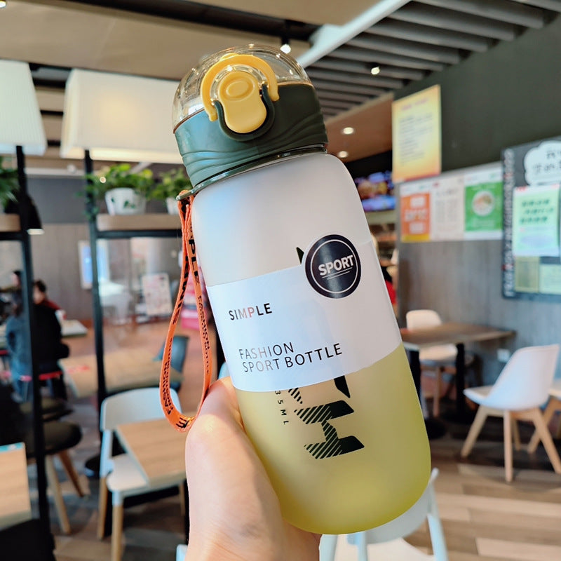Women Stylish Water Bottle with Carrying Strap Bowlift