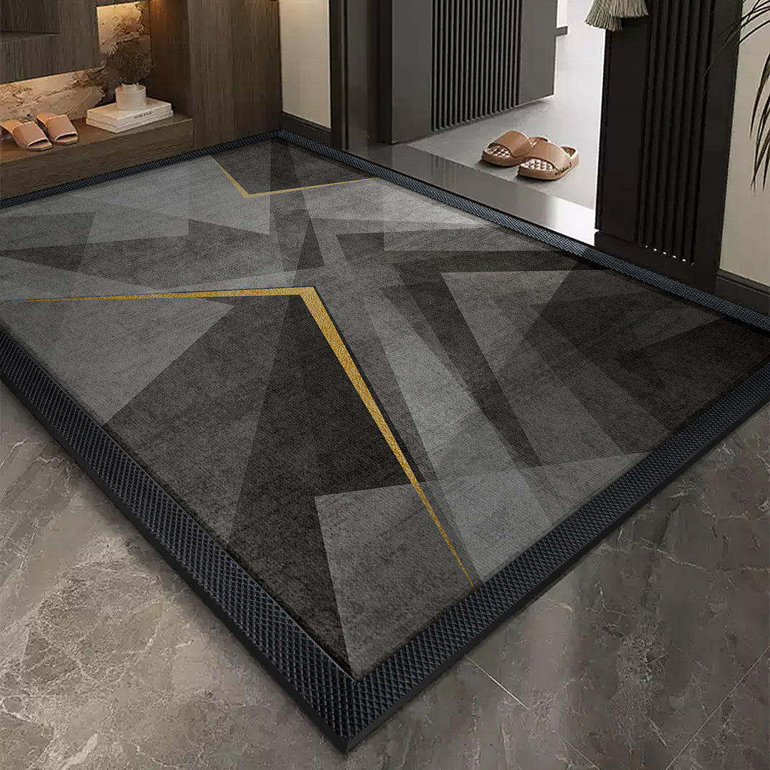 Geometric Pattern Non-Slip Area Rug