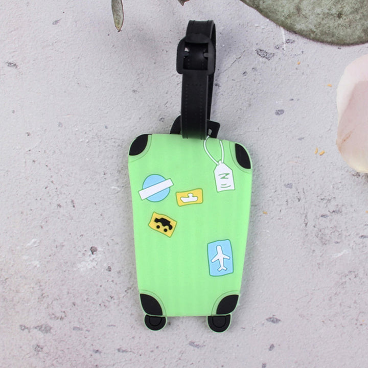 Playful Luggage Identifier Bowlift