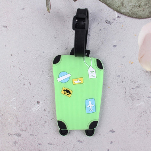 Playful Luggage Identifier Bowlift
