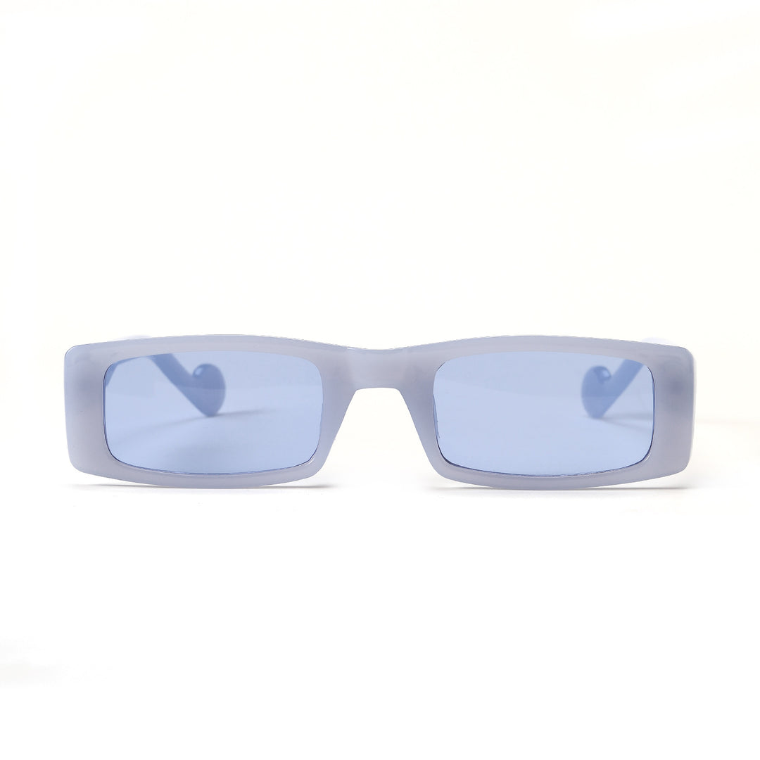Women's fashionable rectangular sunglasses in innovative design Bowlift