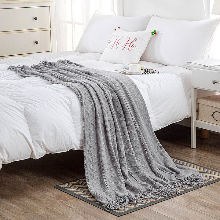 Cozy Knitted Blanket