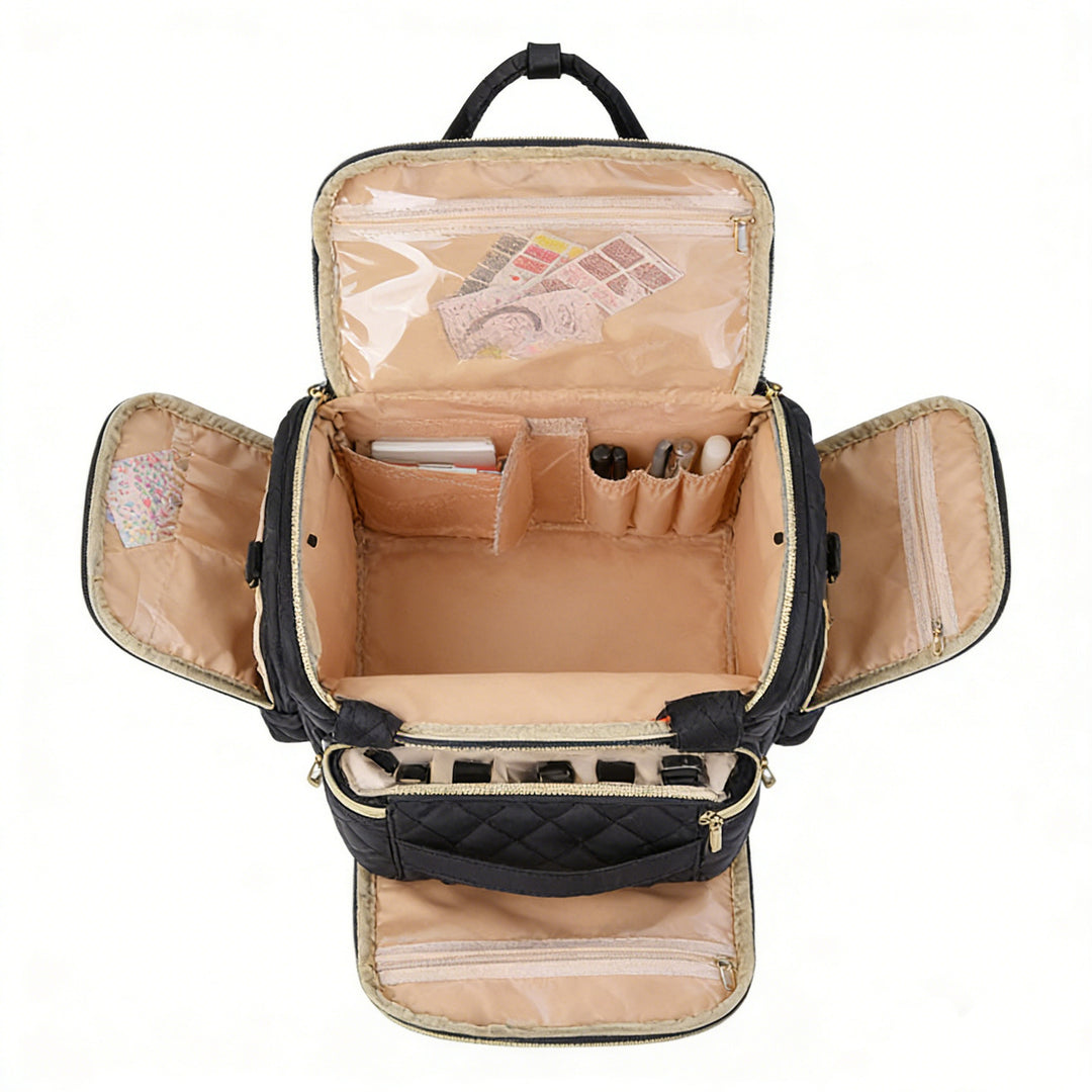 Padded travel bag with double compartment Bowlift