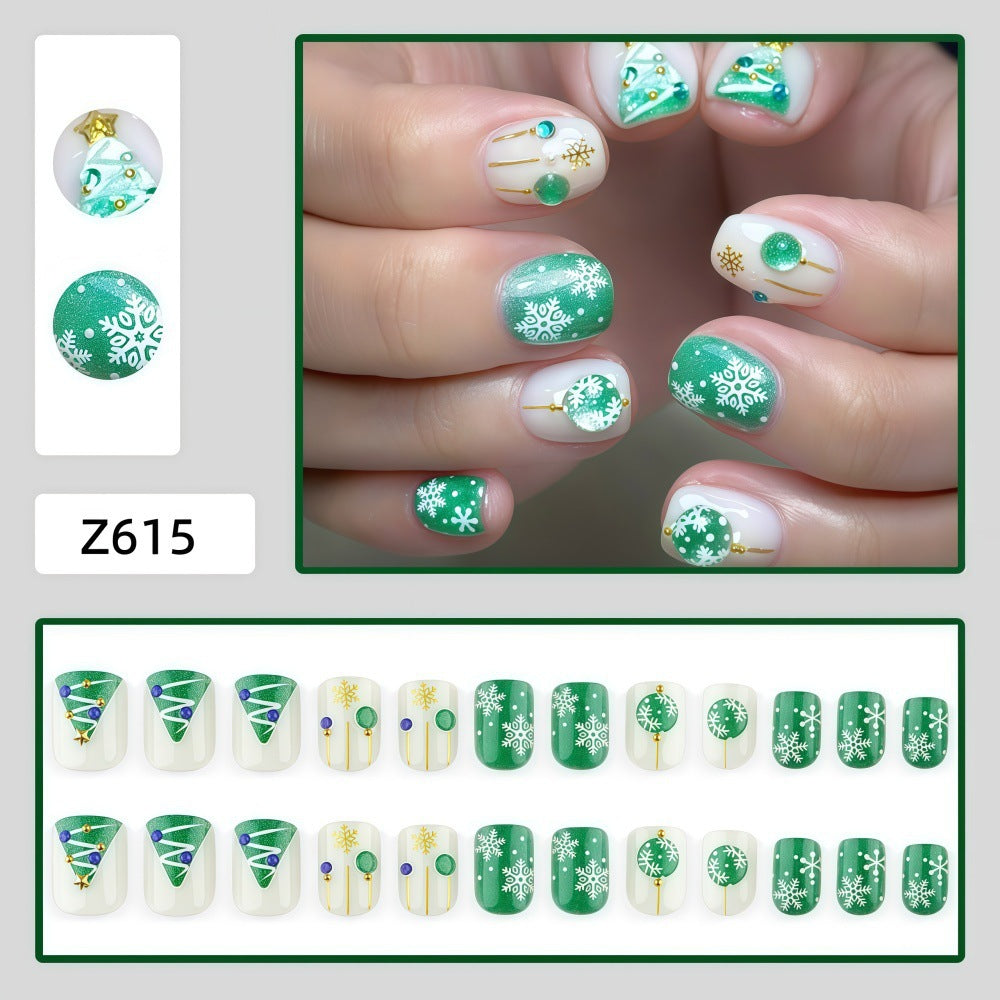 Artificial Nails in Modern Tribal Design Bowlift