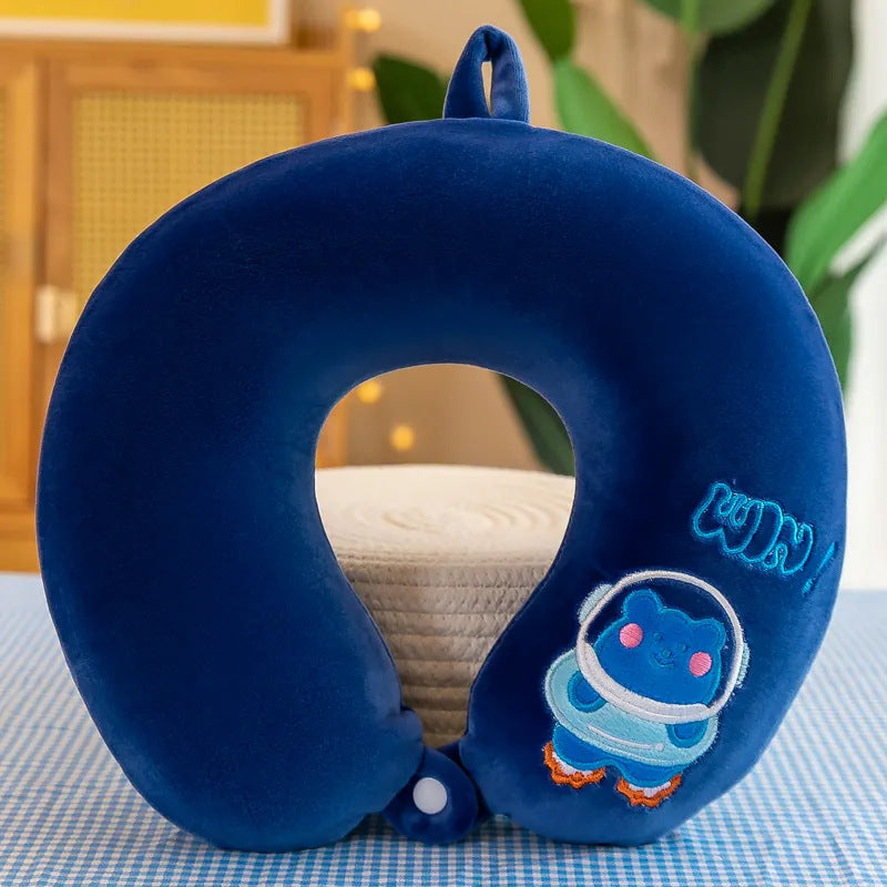 Women's Comfortable Neck Pillow with Funny Design Bowlift