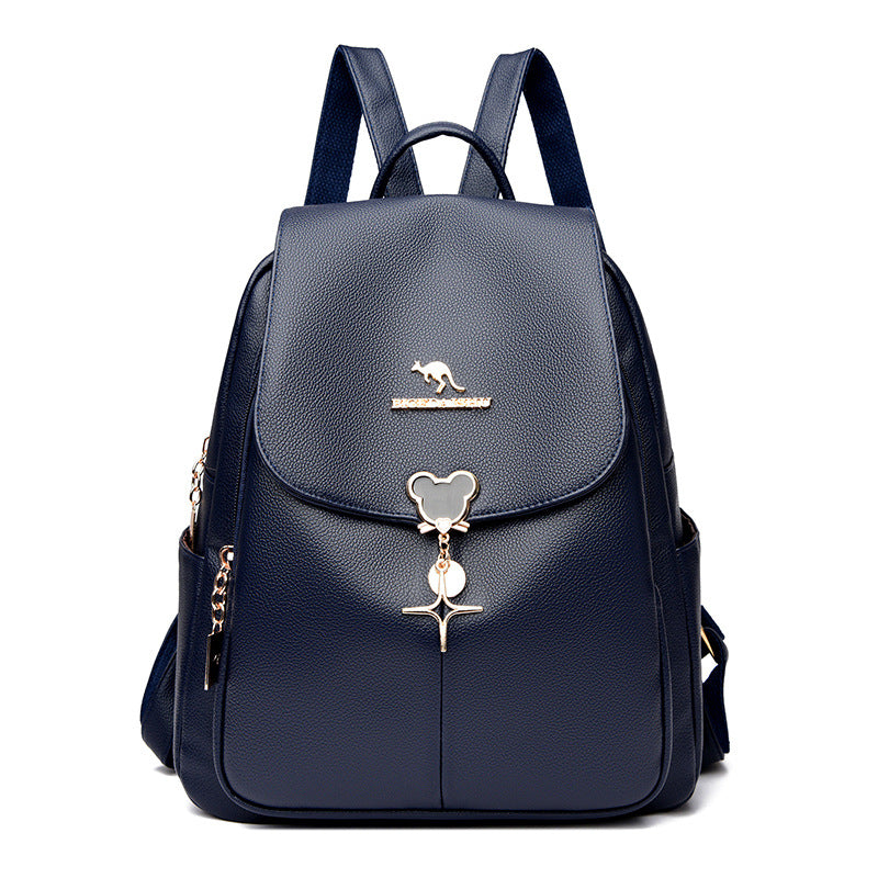 Chic Leather Backpack