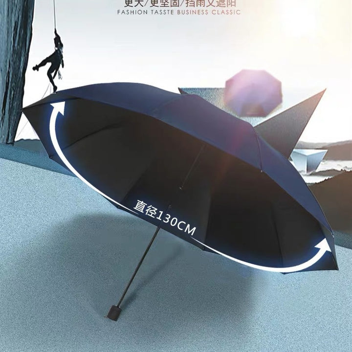 Ladies wind-resistant automatic umbrella with top-notch UV protection technology Bowlift