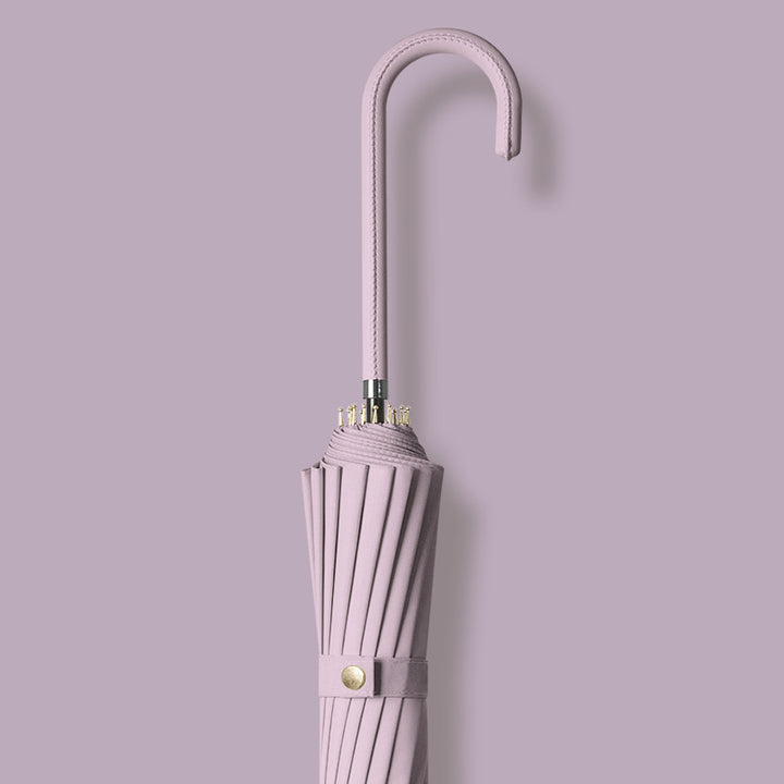 Women's elegant folding umbrella with non-slip handle and wind-resistant technology Bowlift