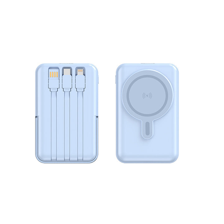 Multifunctional Power Bank with Wireless Charging Function Bowlift