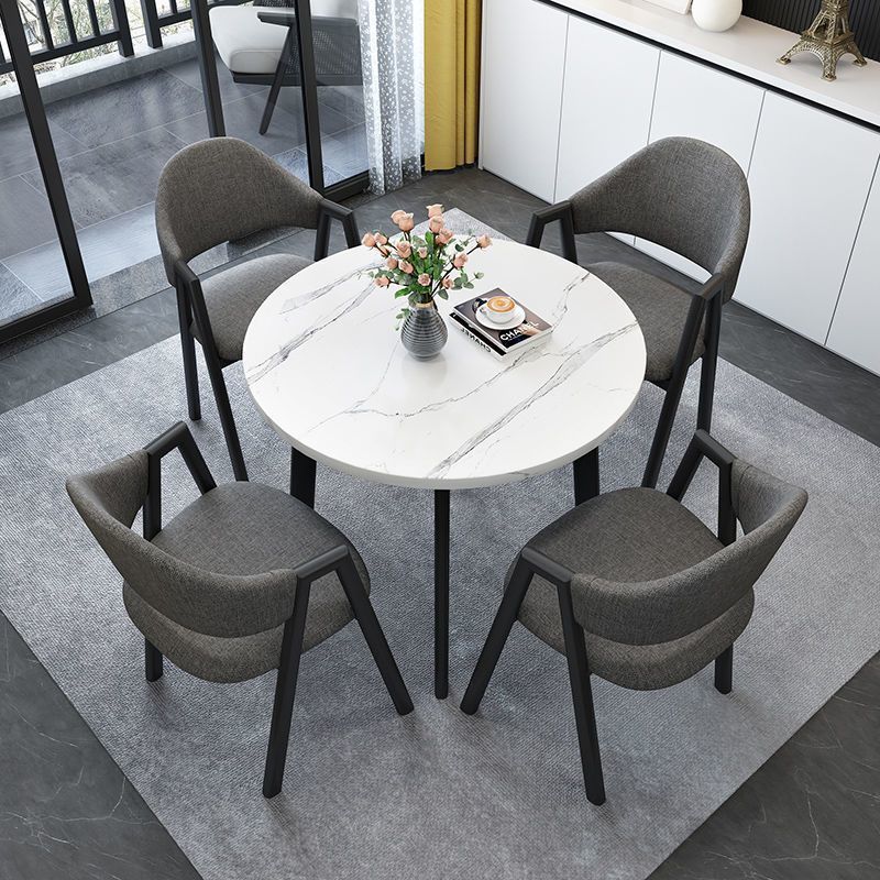 Dining chair with ergonomic upholstery and modern design Bowlift