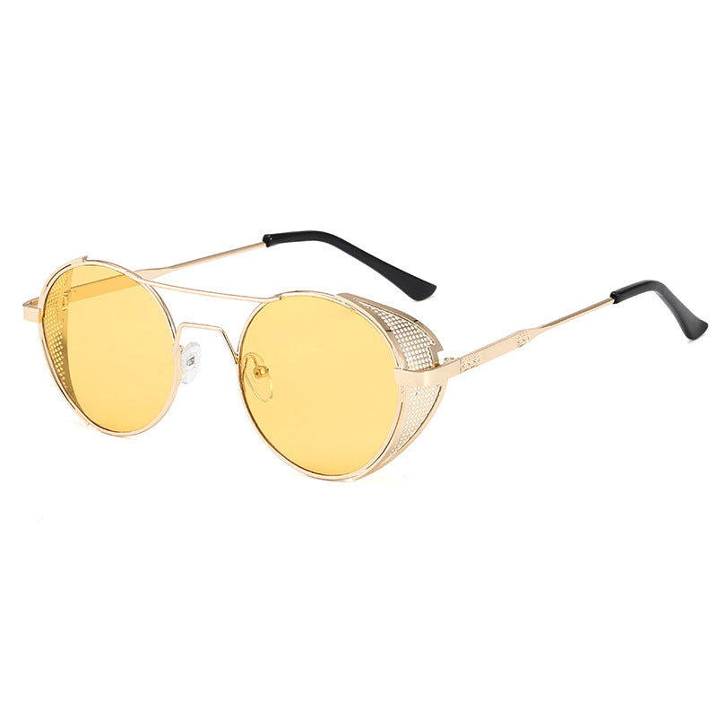 Ladies Fashion Metal Frame Glasses Bowlift
