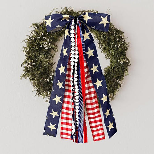 Women's Nan Hair Ruffle Bow with Long Ribbon Straps and Clip Closure Bowlift