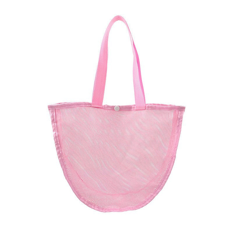 Practical Beach Bag in Net Design Bowlift