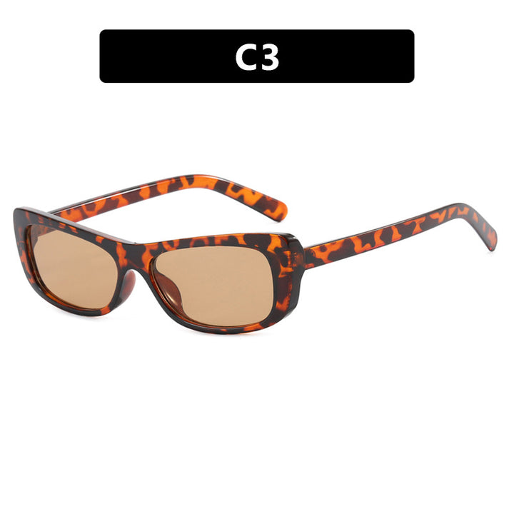 Ladies Trendy rectangular Sunglasses Bowlift