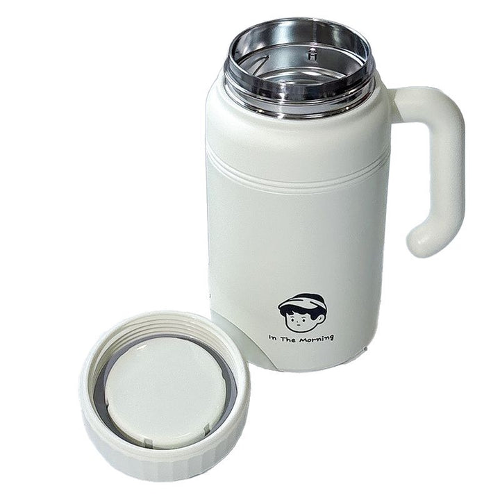 Women's Insulated Thermos with Practical Carry Handle Bowlift