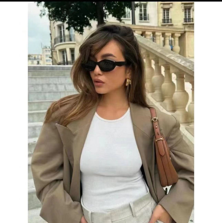 Women's fashionable Cat-Eye sunglasses with UV protection Bowlift