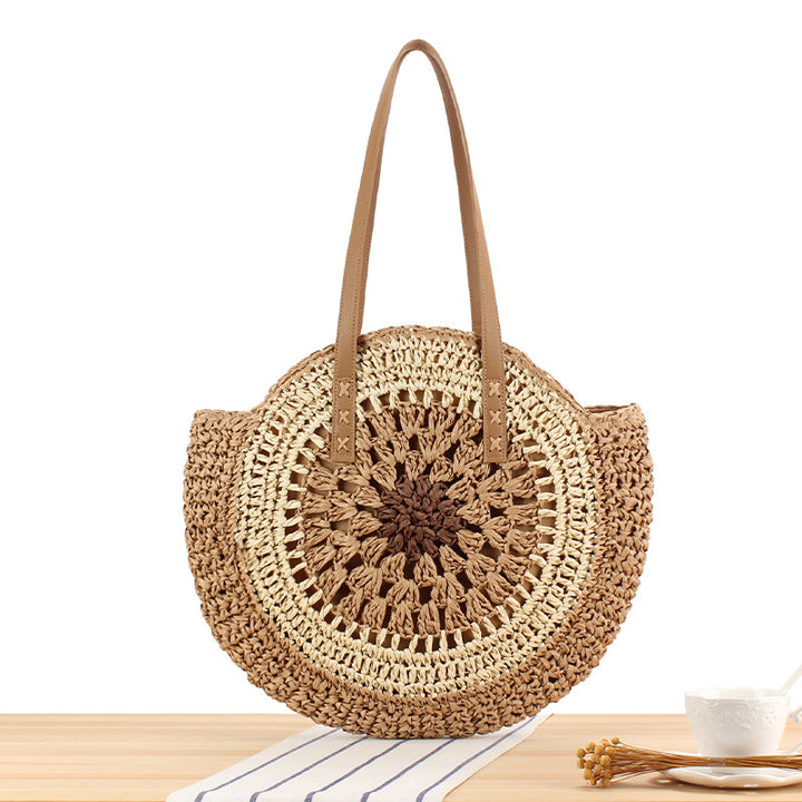 Handbag with Unique Geometric Design Bowlift