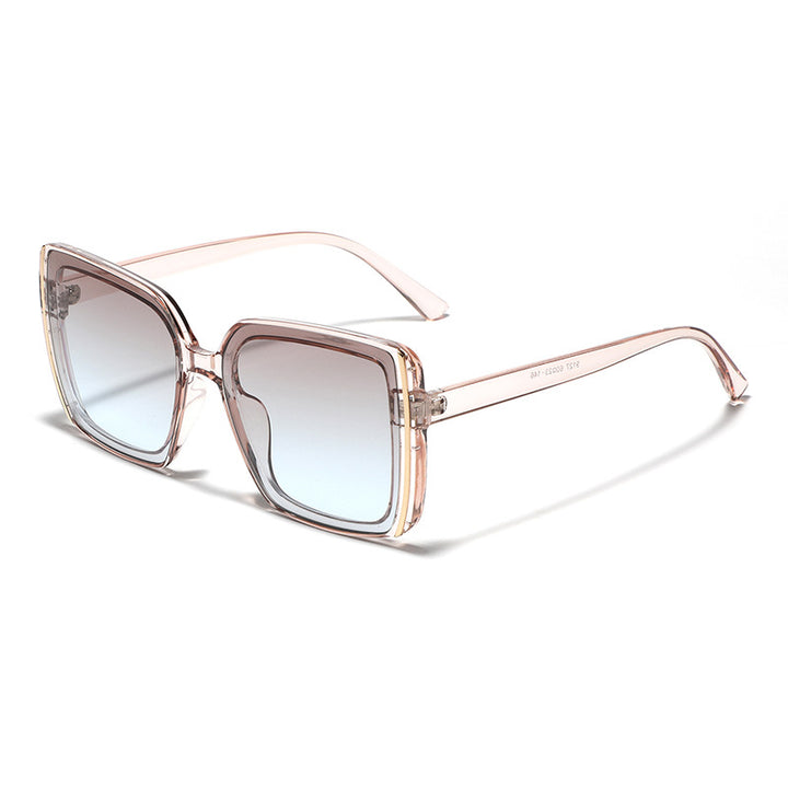 Women oversized designer sunglasses with unique frame Bowlift