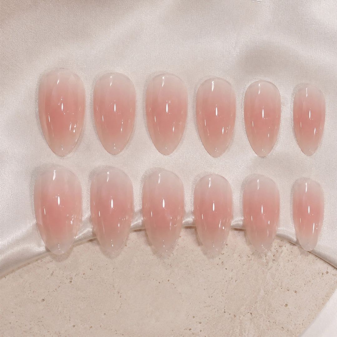 Elegant Floral Bow Press-On Nail Tips Bowlift