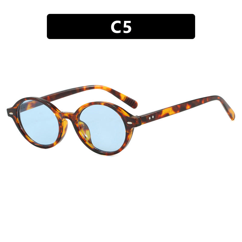 Women's round sunglasses with modern design and polarized lenses Bowlift