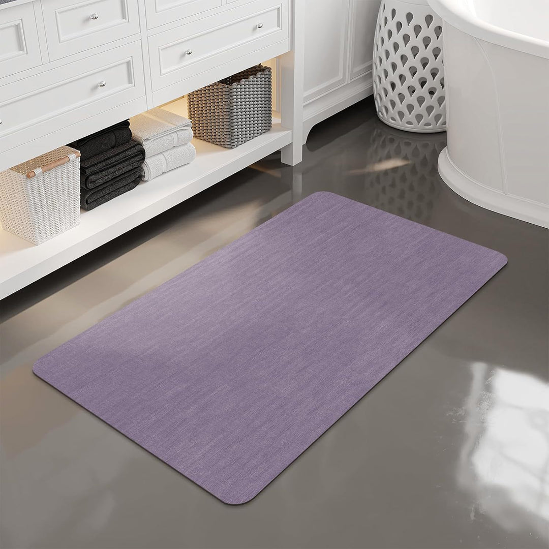 Textured Bath Rug Bowlift