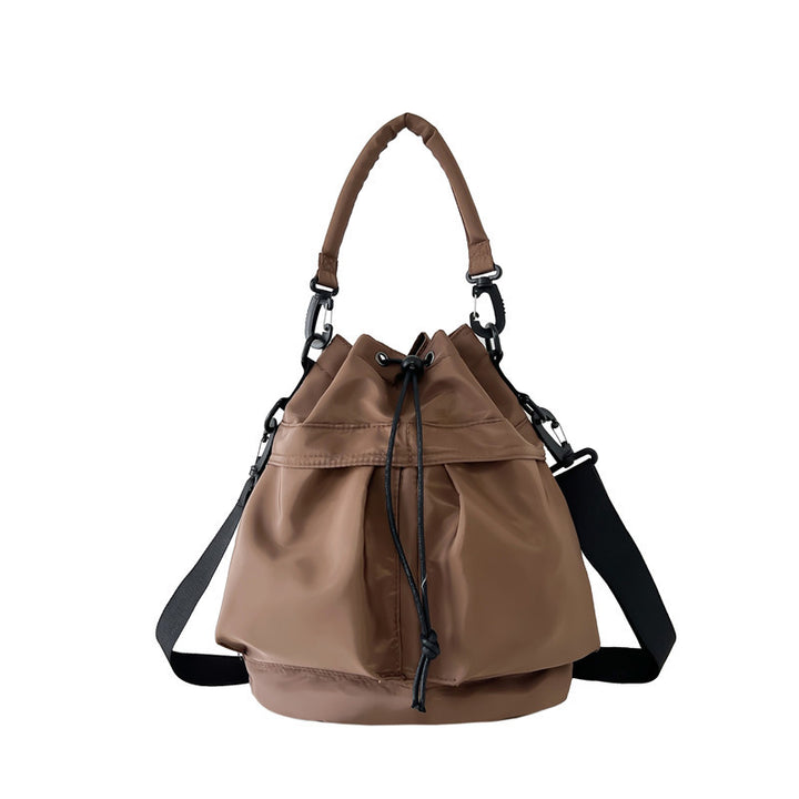 Fashionable Weekend Bag In Practical Drawstring Design Bowlift