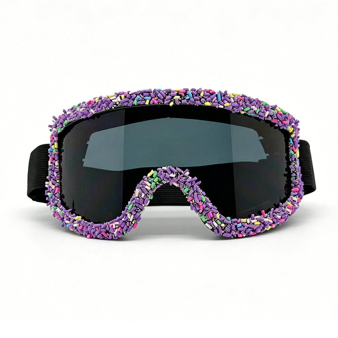 Women's ski goggles in creative design with colorful accents Bowlift