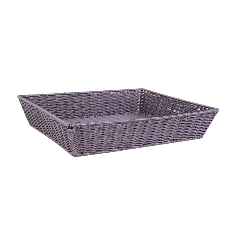 Versatile Storage Wicker Basket Bowlift