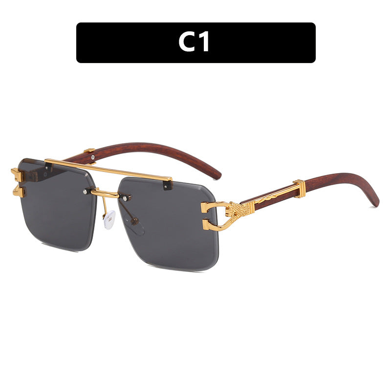 Women's fashionable glasses with innovative frame and luxurious wood detail Bowlift
