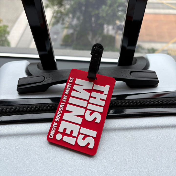 Fun Travel Statement Luggage Tag Bowlift