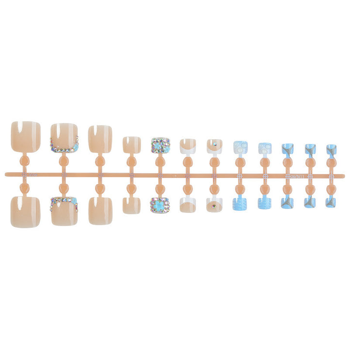 Glamorous artificial nail creation with elegant embellishments Bowlift