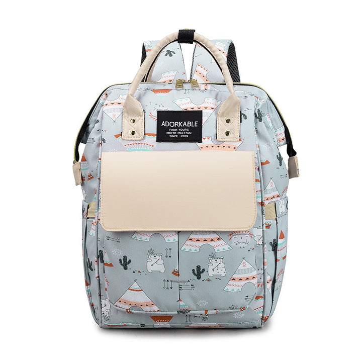 Playful Animal-Themed Backpack Bowlift