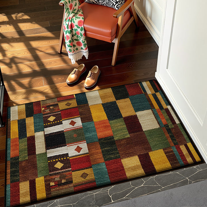Bohemian Geometric Area Rug Bowlift
