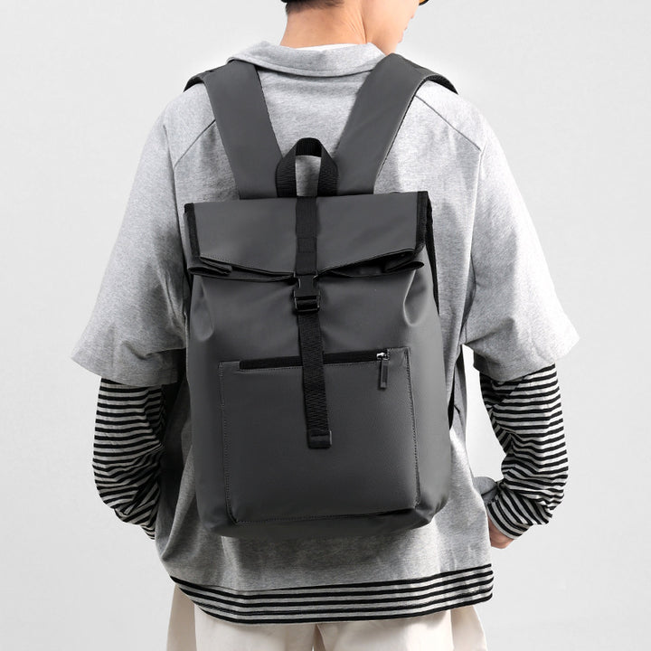 Water-Resistant Rolltop Backpack Bowlift