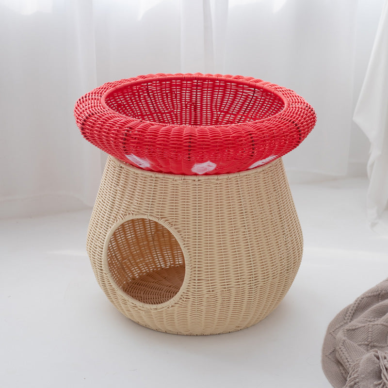 Cat bed with integrated sleeping area Bowlift