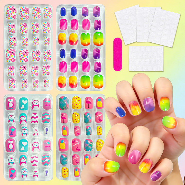 Creative Themed Press-On Nail Collection Bowlift