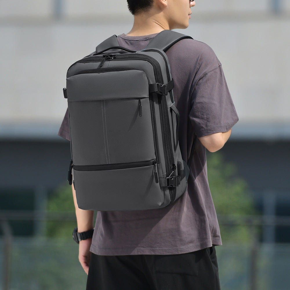 Versatile Travel-Friendly Backpack Bowlift