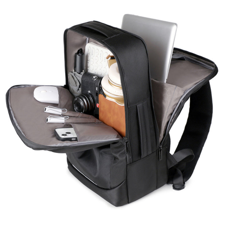 Multifunctional Backpack with Laptop Compartment and Ergonomic Design Bowlift