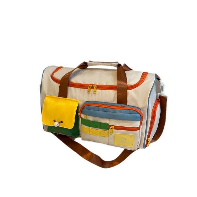 Versatile Multi-Pocket Travel Duffle Bag