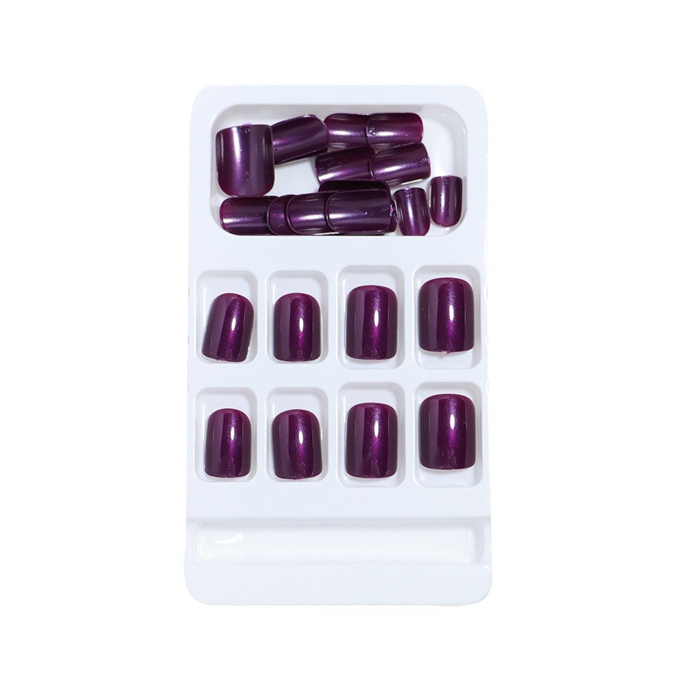 Glossy Press-On Nail Tips Set Bowlift