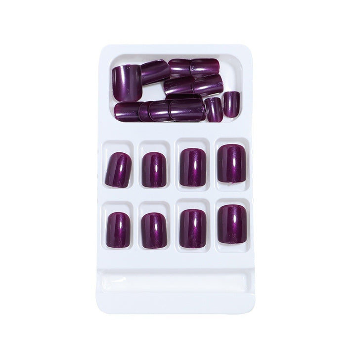 Glossy Press-On Nail Tips Set Bowlift