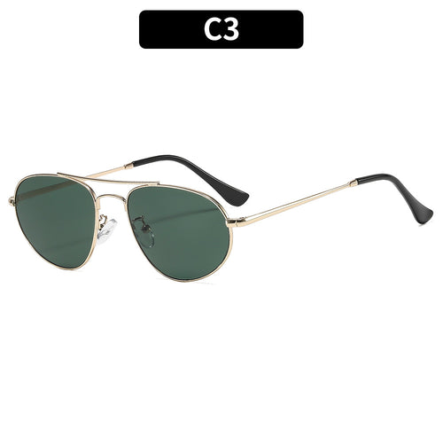 Elegant Metal Frame Glasses