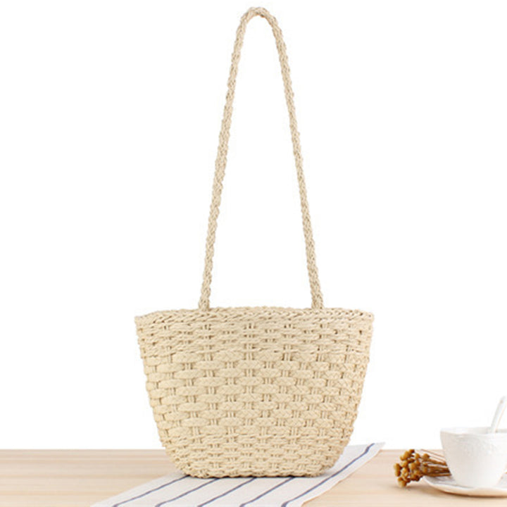 Handcrafted straw tote bag Bowlift